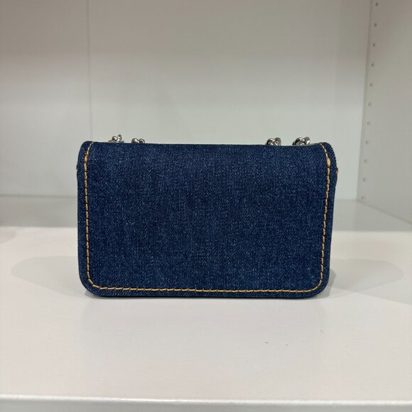 Marc Jacobs Denim Chain Shoulder Bag - Picture 5 of 8